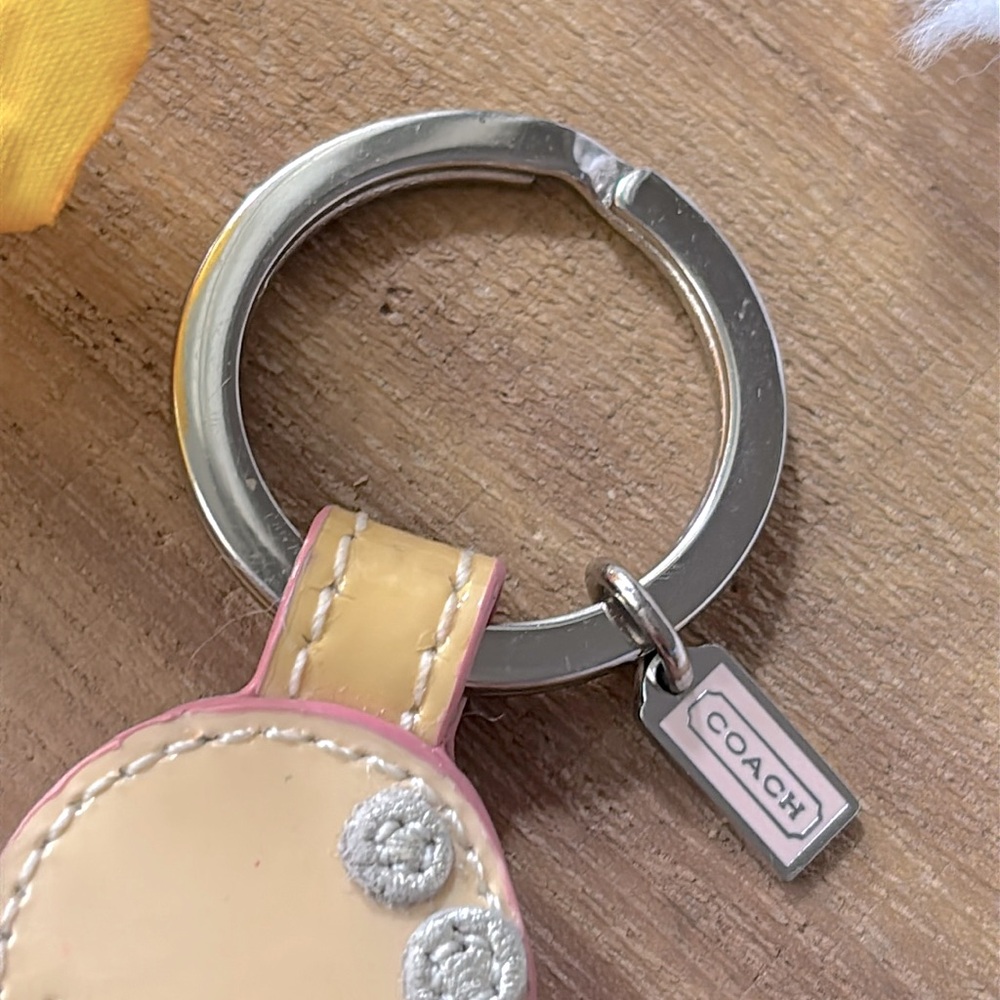 Coach Octopus Patten Leather Keychain - Picture 2 of 8